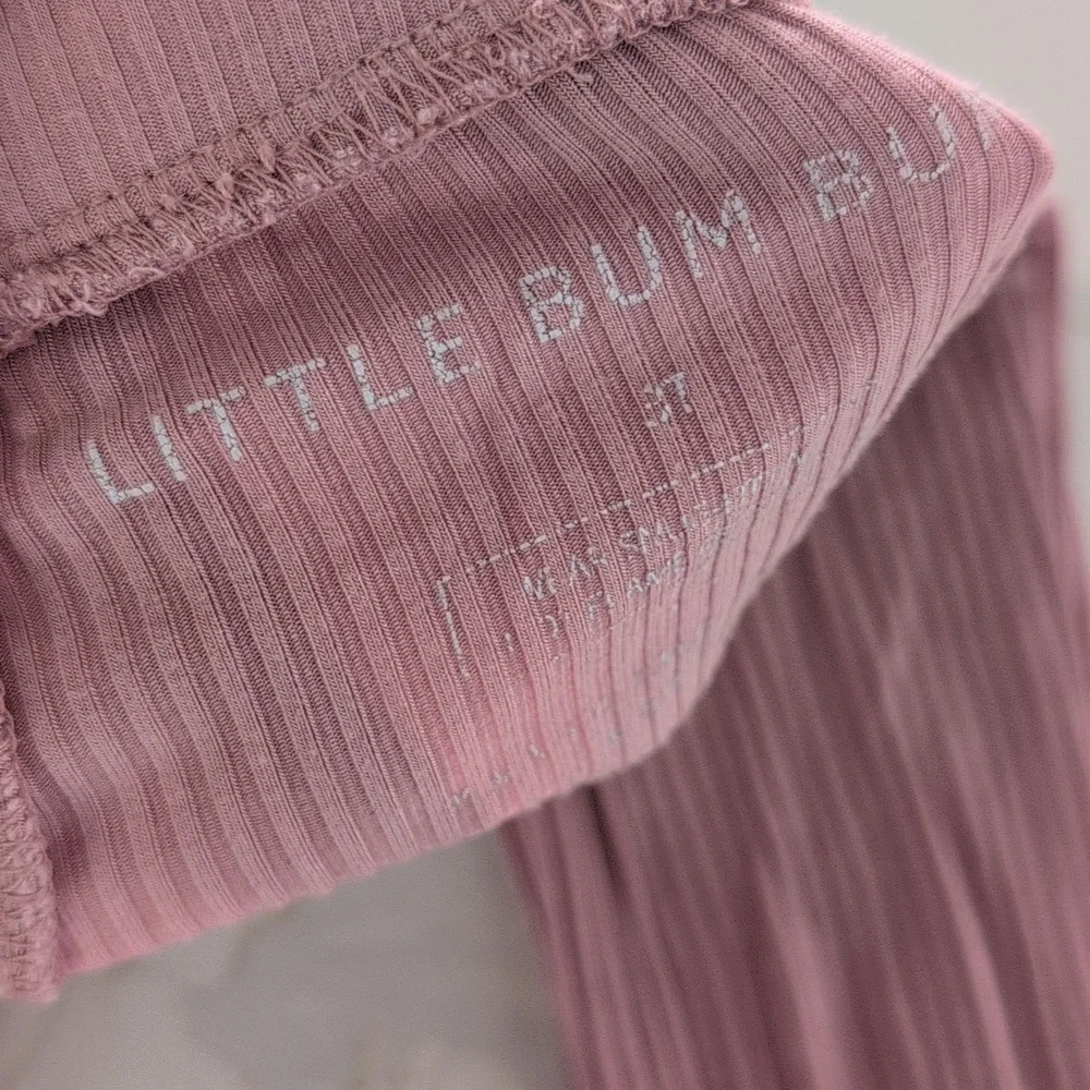 LITTLE BUM BUMS Adorable Pink and White Kids Pajama Set 3T